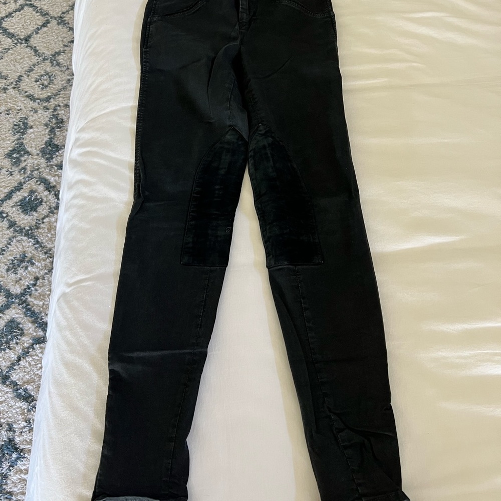 J brand Jodhpur vintage forest black pants